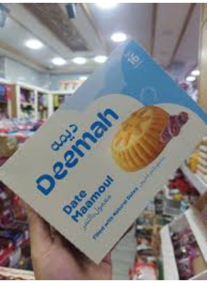 Deemah Date Maamoul 16g – Pack of 12 | Traditional Middle Eastern Date-Filled Cookies - Image 4